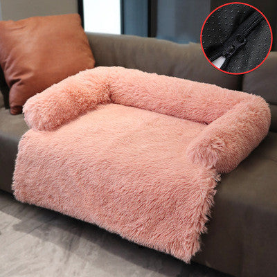 Pet Sofa with Blanket Cushion